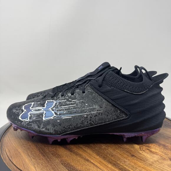 Under Armour Blur Smoke Suede 2.0 Football Cleats Men's 12.5 - Picture 3 of 6